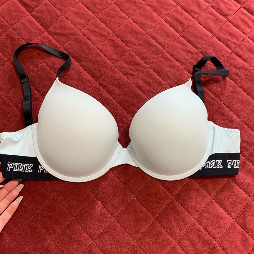 Pink bra